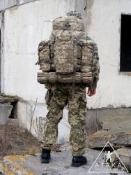 Рюкзак дополнен ковриком USM и сумкой гидратором